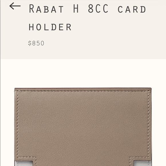 Hermes Rabat H 8CC Card Holder - Picture 10 of 10